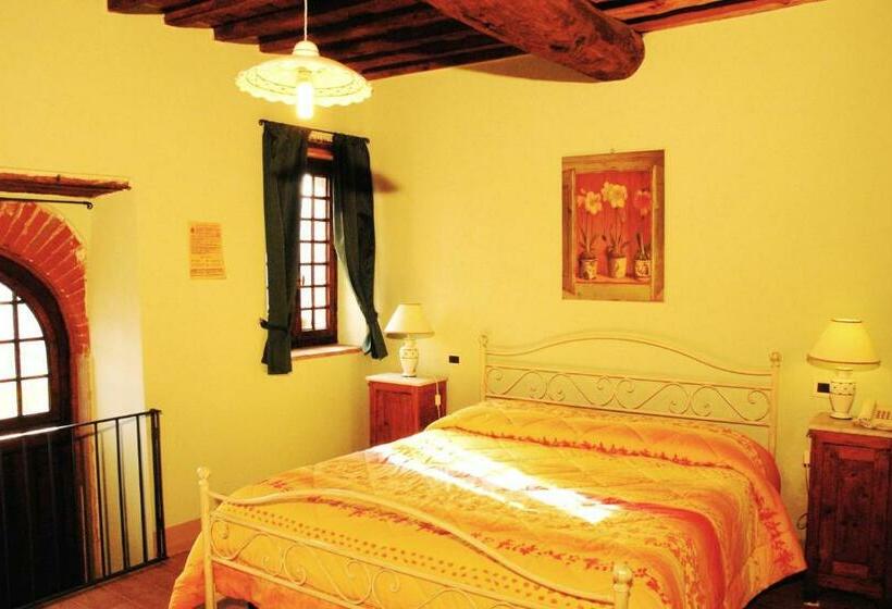 带1个卧室带花园景观的公寓, Agriturismo La Torre