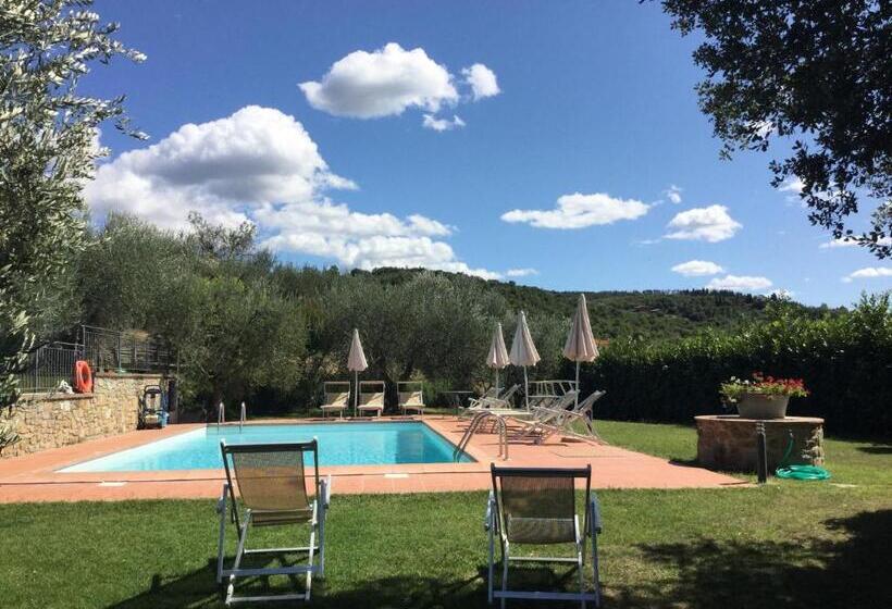 Номер Стандарт с Балконом, Agriturismo Borgo Tra Gli Olivi