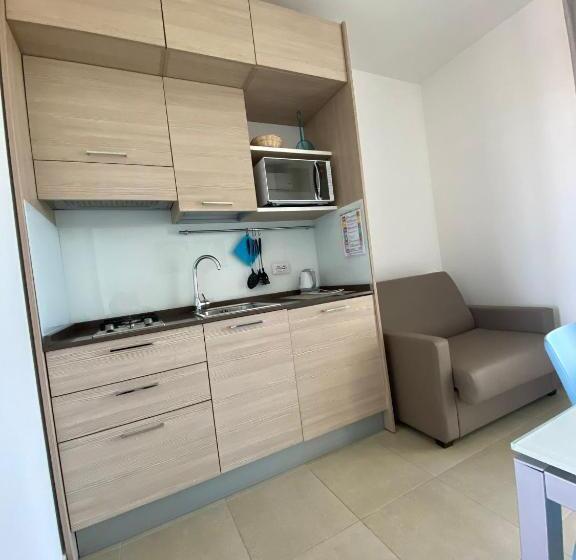 Апартаменты 1 Спальня, Vespucci Apartments Torre Lapillo