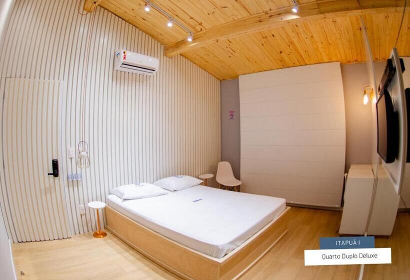 침실 1개 디럭스 아파트, Motel Itapuã I Fx Nova Camobi