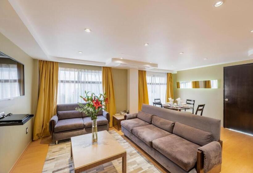 １ベッドルームのデラックスアパートメント, Grand Chapultepec Residencial