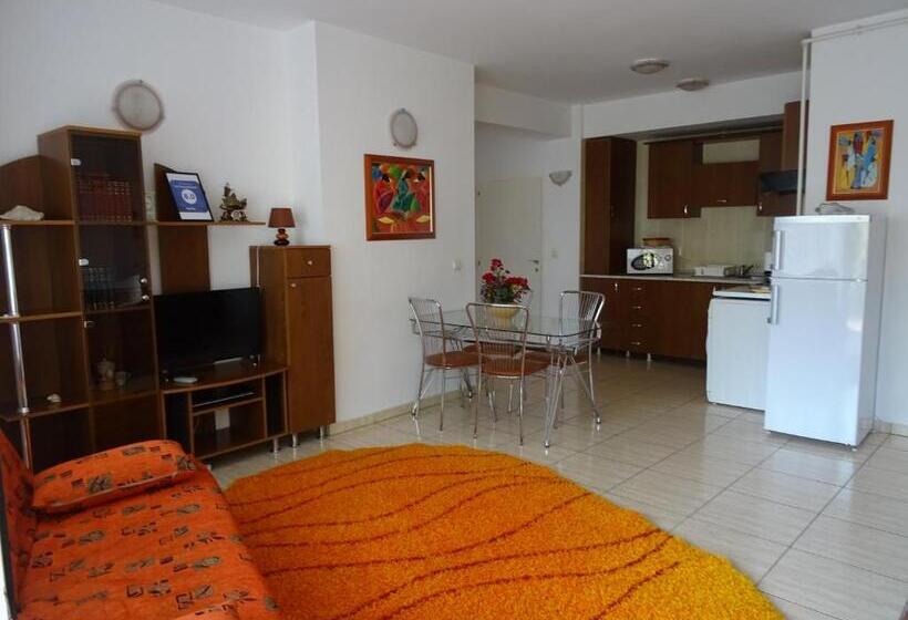 آپارتمان 2 خوابه با بالکن, Club Topaz Apartments