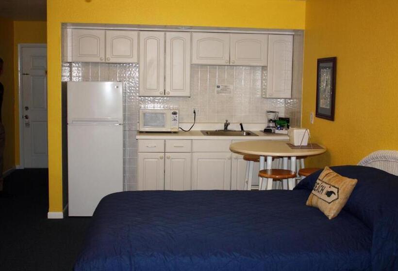 带观景的标准间, Barefoot Bay Resort Motel