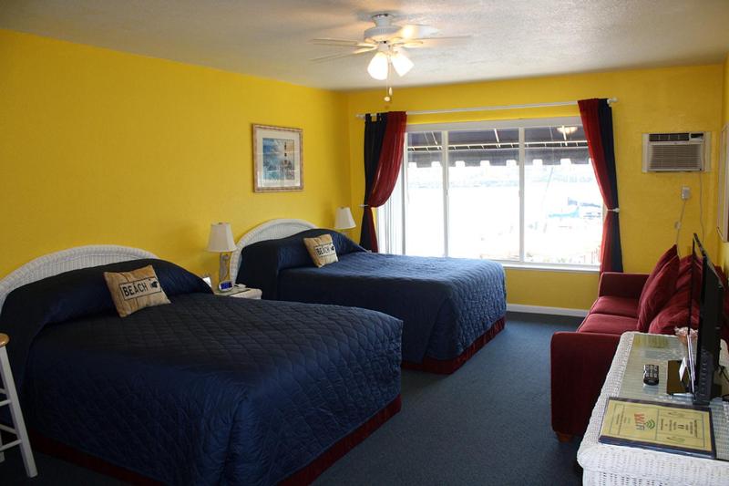 带观景的标准间, Barefoot Bay Resort Motel