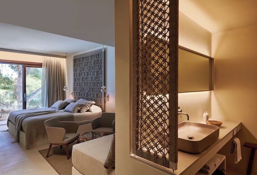 디럭스 테라스 룸 바다 전망, Barefoot Hotel Mallorca