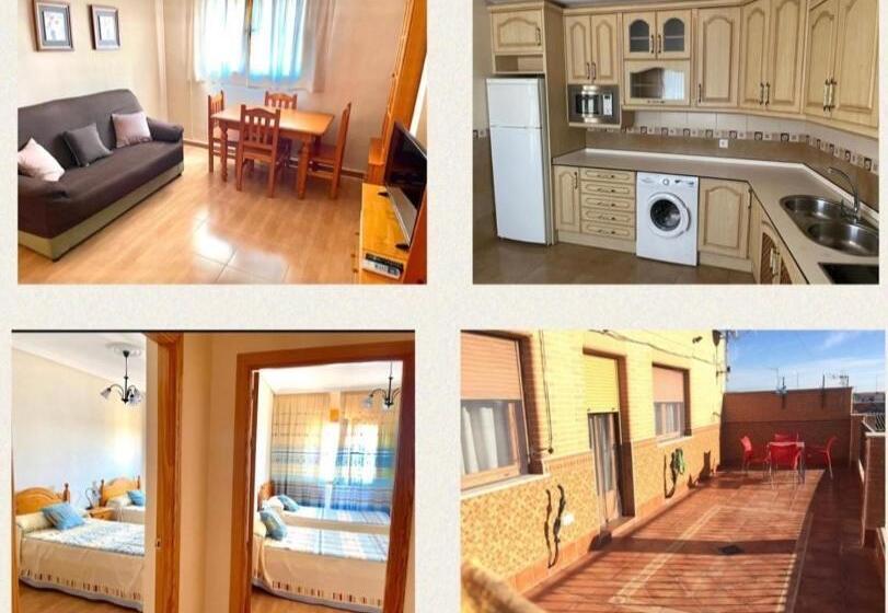 침실 2개 아파트, Hostal Las Palomas