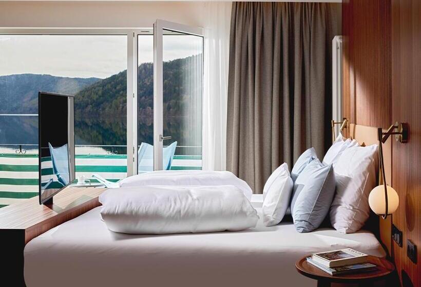 جناح جونيور مطل علي البحيرة, Seeglück Hotel Forelle Superior