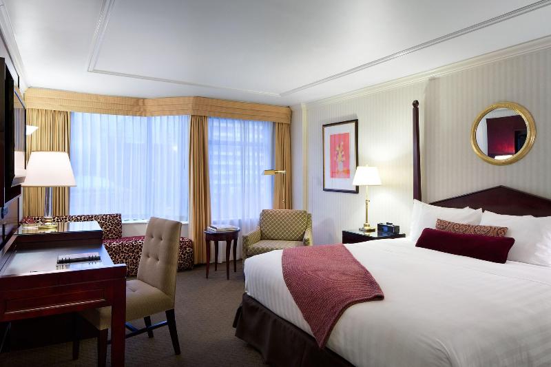 キングサイズベッドのスタンダードルーム, The Listel Hotel Vancouver