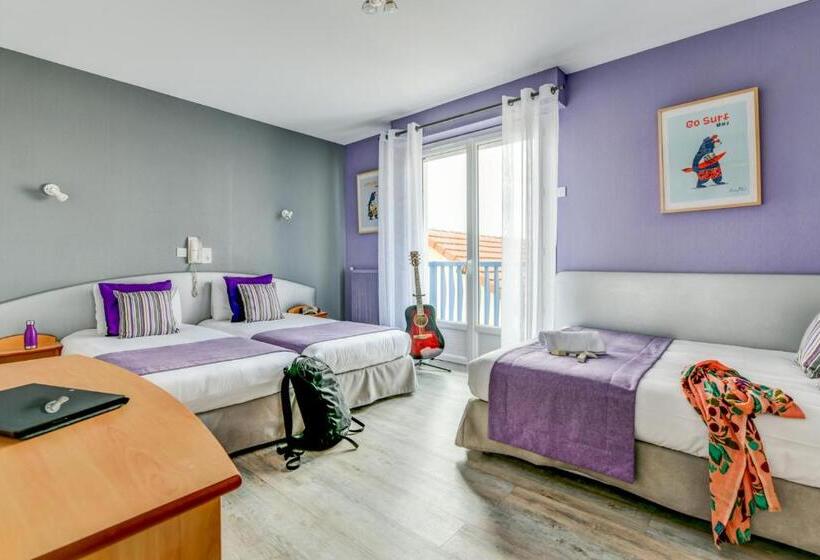 Четырехместный Номер Стандарт, Logis Hotel De France