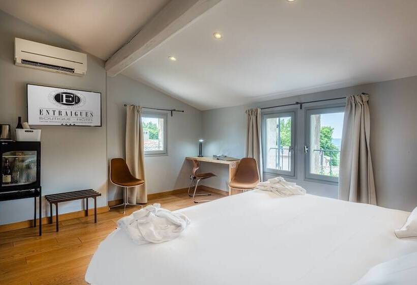Номер Deluxe, Boutique Hôtel Entraigues