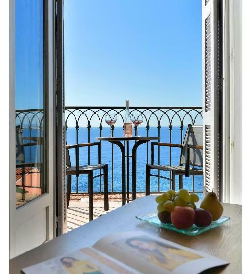 디럭스 룸 바다 전망, Hôtel La Pérouse Nice Baie Des Anges   Recently Fully Renovated
