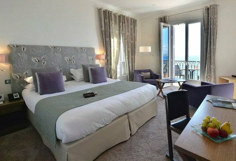 オーシャンビューデラックスルーム, Hôtel La Pérouse Nice Baie Des Anges   Recently Fully Renovated