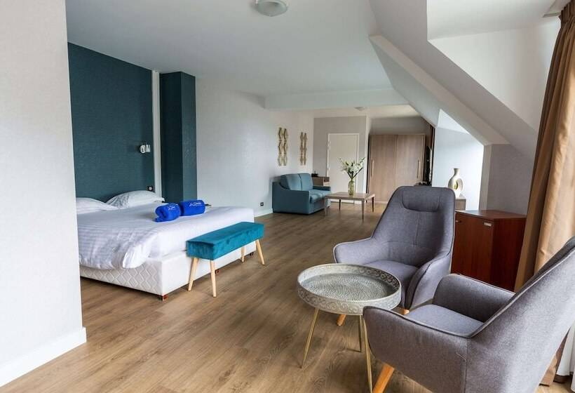 Полулюкс Боковой Вид на Море, Le Diana Hôtel & Spa Nuxe
