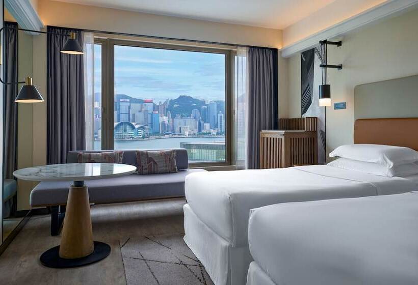 اتاق استاندارد با چشم‌انداز, Sheraton Hong Kong Hotel & Towers
