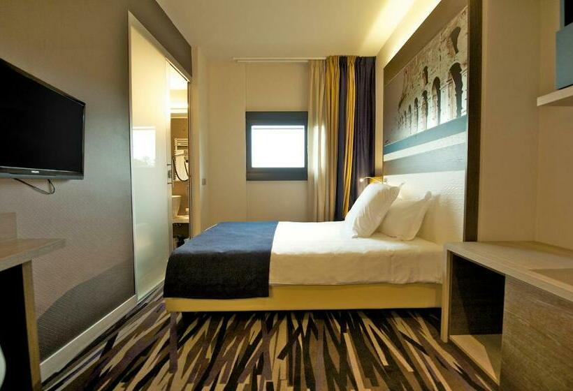 Habitación Individual Clásica, Mercure Roma Centro Colosseo