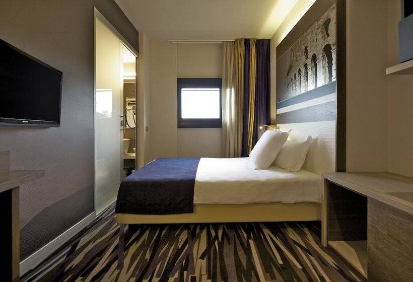 Habitación Individual Clásica, Mercure Roma Centro Colosseo