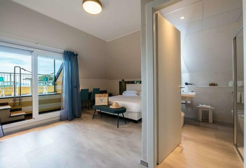 침실 2개 스위트, Best Western Regina Elena
