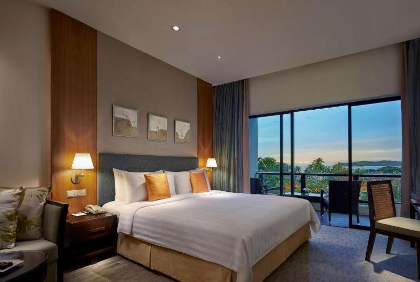 스탠다드 룸 킹사이즈 침대, Shangri La Tanjung Aru, Kota Kinabalu