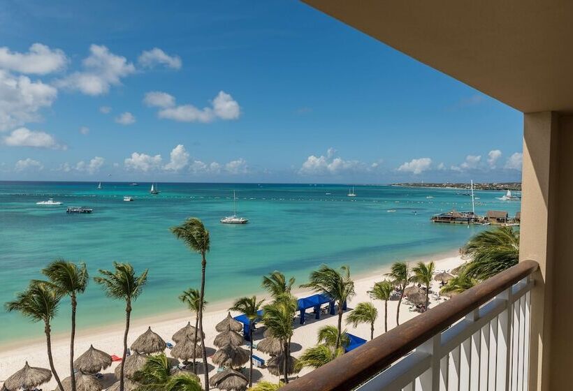 חדר סטנדרט מיטה זוגית נוף לים, Hyatt Regency Aruba Resort & Casino