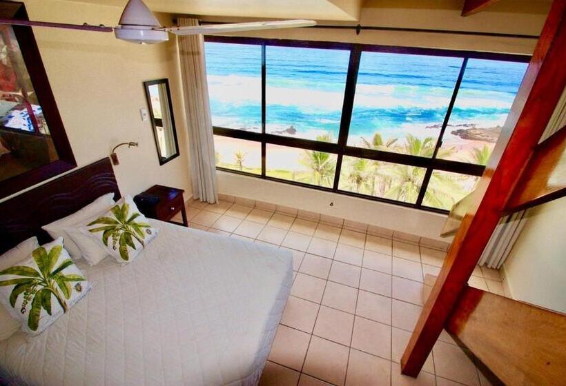 غرفة عائلية مطلّة علي البحر, Salt Rock Hotel And Beach Resort