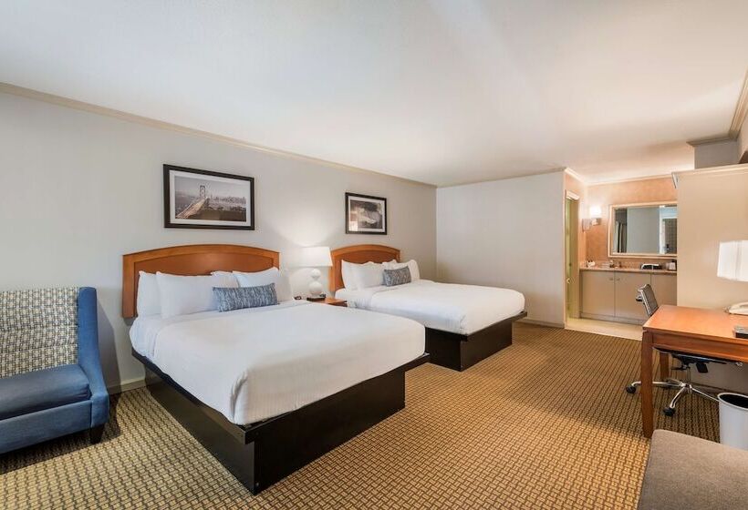 带2个双人床的标准工作室, Surestay Plus Hotel By Best Western Mountain View