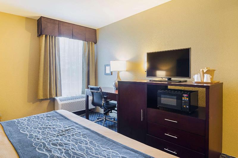 带大床的标准间, Comfort Inn & Suites Sea Tac Airport