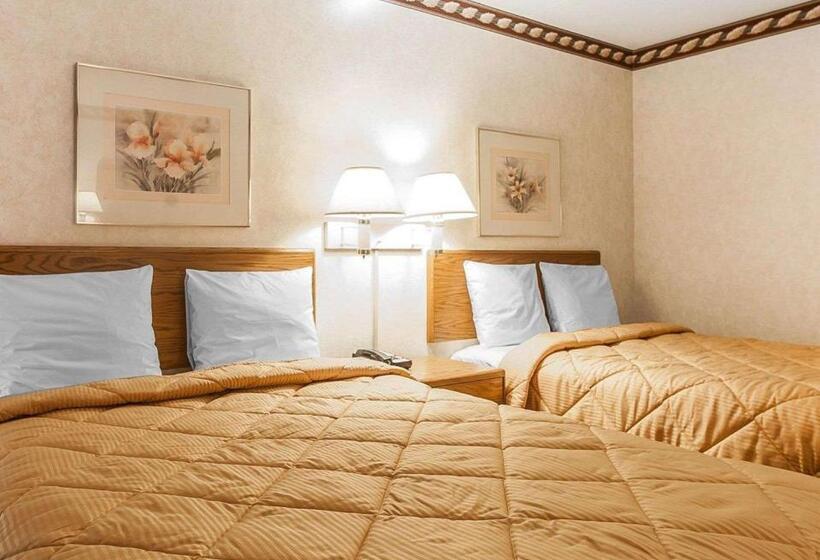 ２ダブルベッドのスタンダードルーム, Rodeway Inn