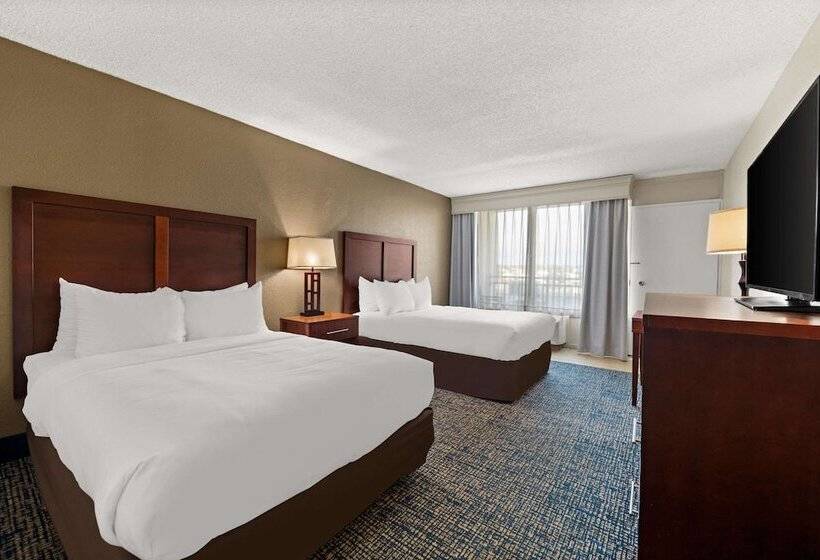Номер Стандарт 2 Двуспальные Кровати, Comfort Inn On The Ocean