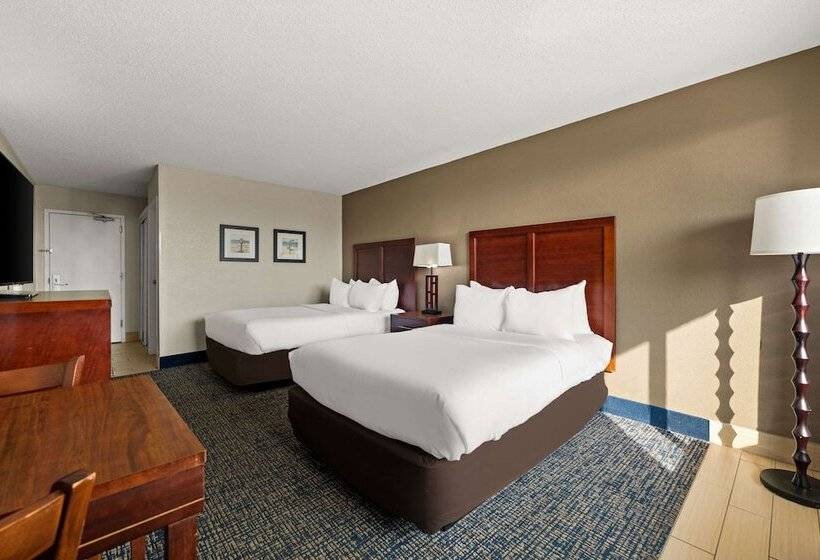 Номер Стандарт 2 Двуспальные Кровати, Comfort Inn On The Ocean