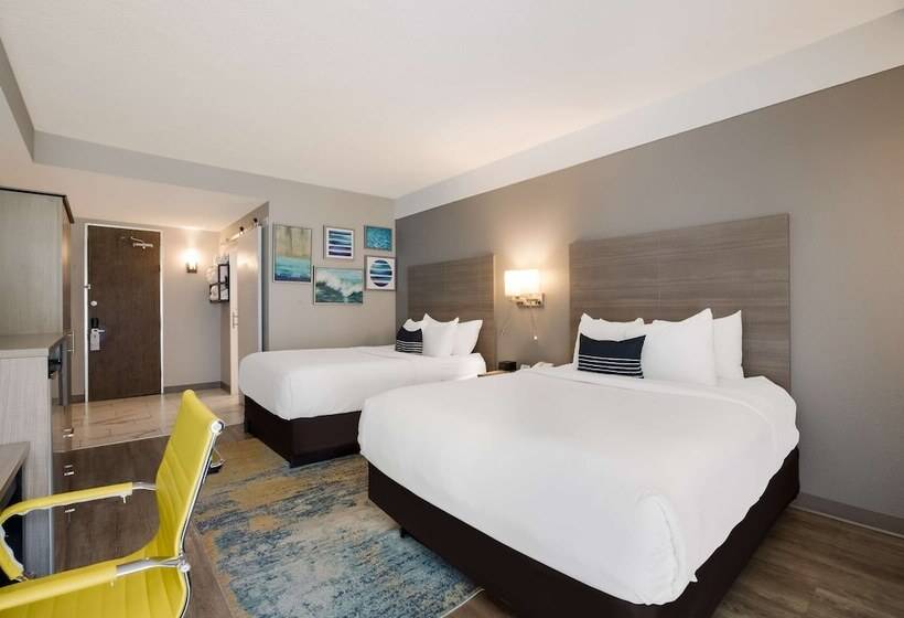 스탠다드 룸 더블 침대 2개, The Hub Middletown Red Bank  Best Western Signature Collection
