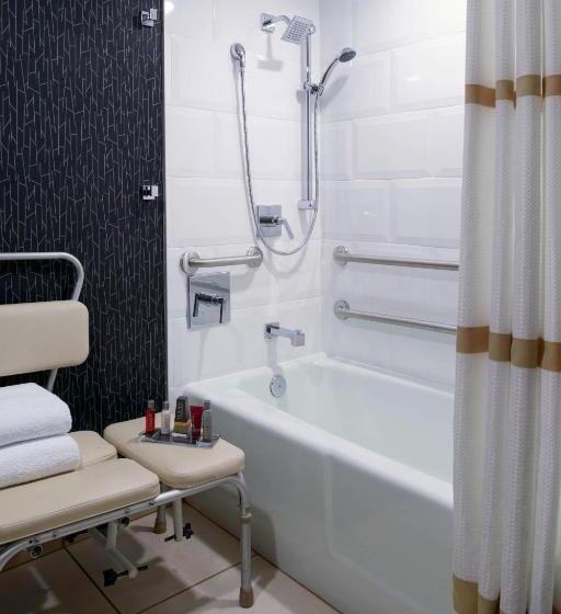 장애인을 위한 퀸사이즈 스탠다드 룸, Kansas City Airport Marriott
