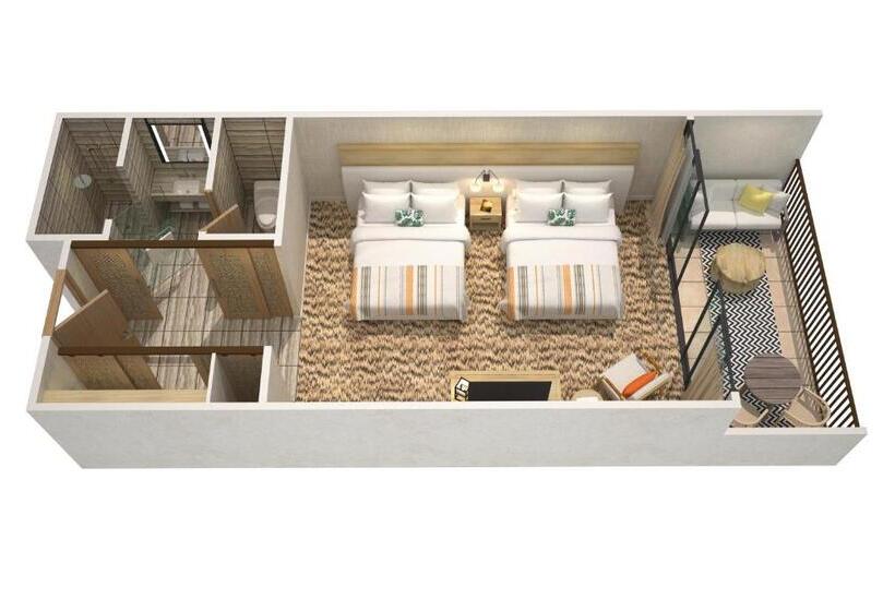 Номер Стандарт Кровать Кинг Адаптированный для Инвалидов, Mauna Lani, Auberge Resorts Collection