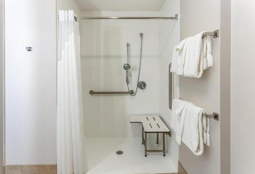 适合残疾人士使用的带超级大床的标准间, Holiday Inn Express & Suites   Springfield North, An Ihg