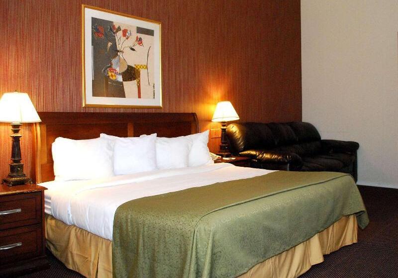 חדר סטנדרט עם מיטת קינג, Travelodge By Wyndham Watertown