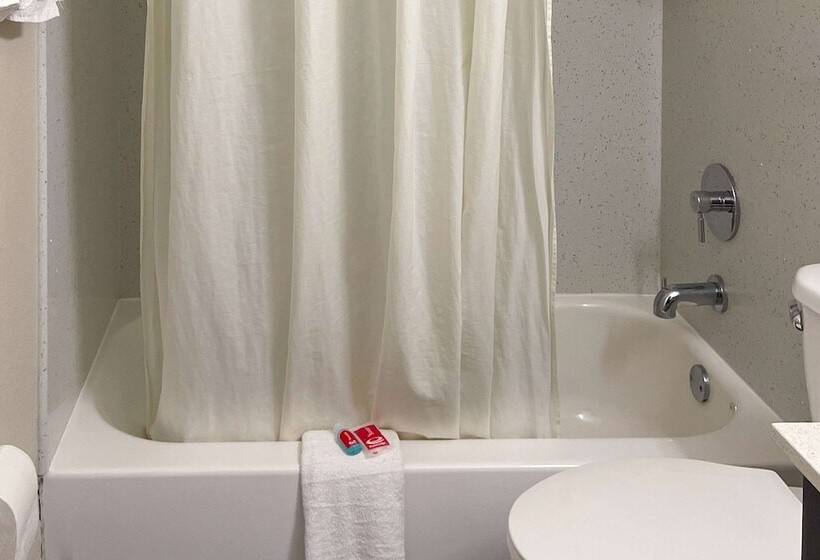 חדר סטנדרט שתי מיטות זוגיות, Econo Lodge Cartersvilleemerson Lake Point
