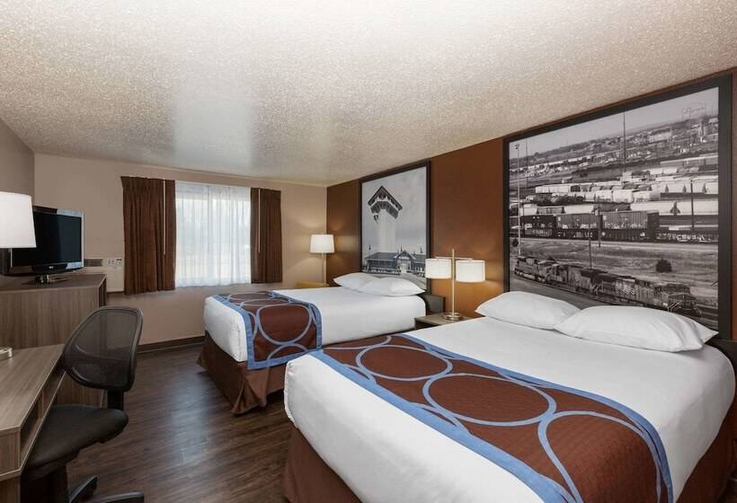 Номер Стандарт 2 Двуспальные Кровати, Super 8 By Wyndham North Platte