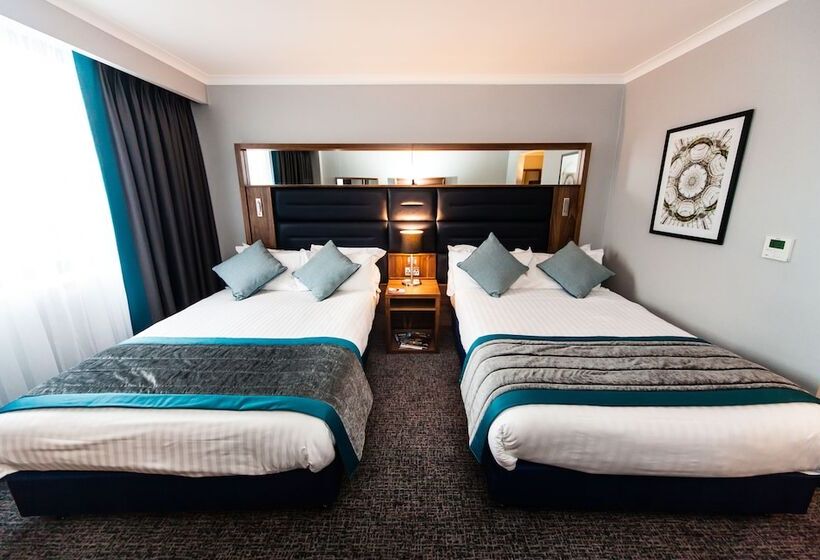 Номер Стандарт 2 Двуспальные Кровати, Crowne Plaza Leeds, An Ihg