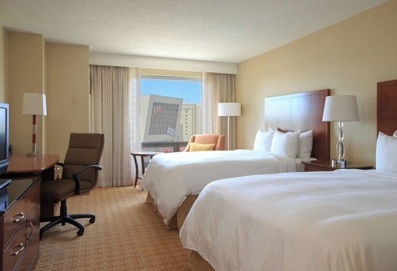 اتاق استاندارد با 2 تخت دوبل, Gaithersburg Marriott Washingtonian Center