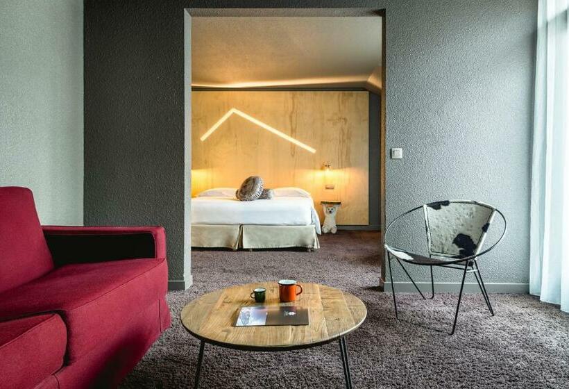 주니어 스위트, Hôtel Les Aiglons Chamonix