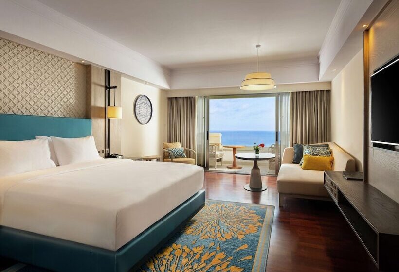 Номер Стандарт Двуспальная Кровать Вид на Море, Hilton Bali Resort