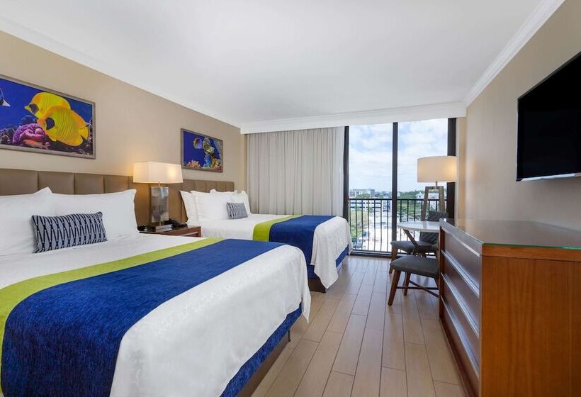 스탠다드 룸 더블 침대 2개, Wyndham Deerfield Beach Resort