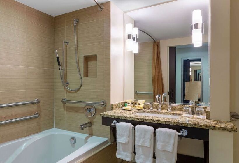 장애인을 위한 더블 침대 스탠다드 룸, Wyndham Deerfield Beach Resort