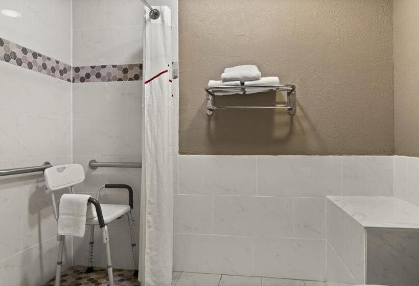 חדר דלוקס מותאם לאנשים עם מוגבלויות, Red Roof Inn Baldwin