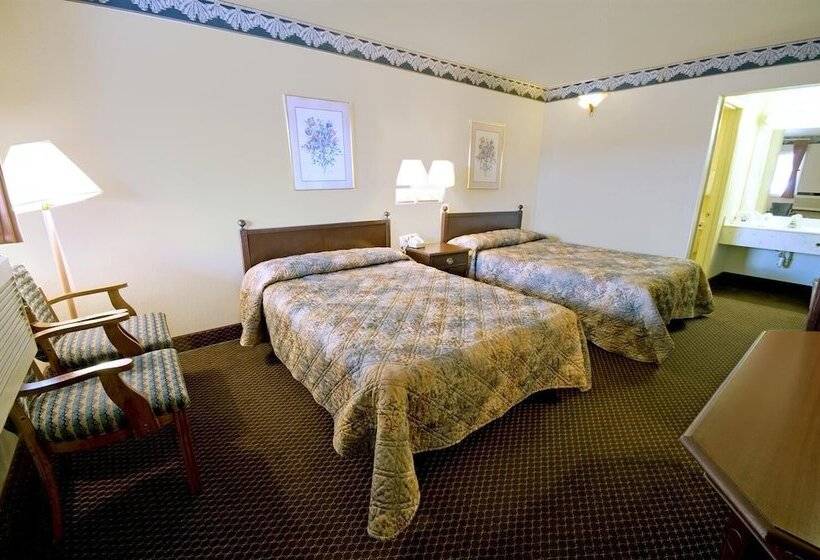 חדר סטנדרט שתי מיטות זוגיות, Americas Best Value Inn Roxboro