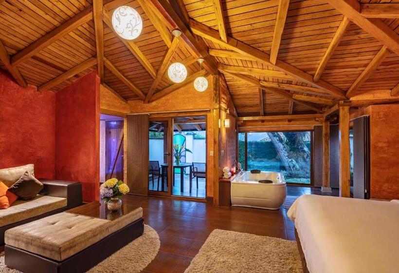 Люкс Кровать Кинг, Luna Volcán, Adventure Spa   Formerly Luna Runtún