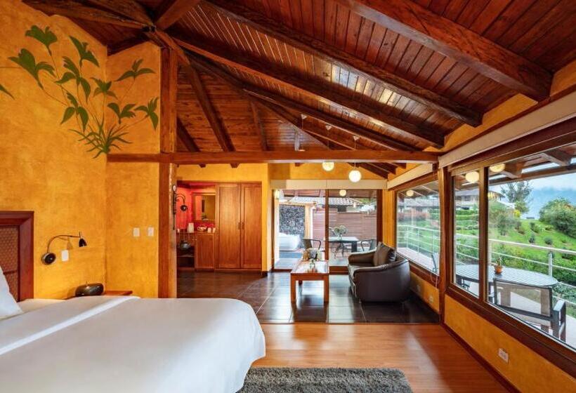 Люкс Кровать Кинг, Luna Volcán, Adventure Spa   Formerly Luna Runtún