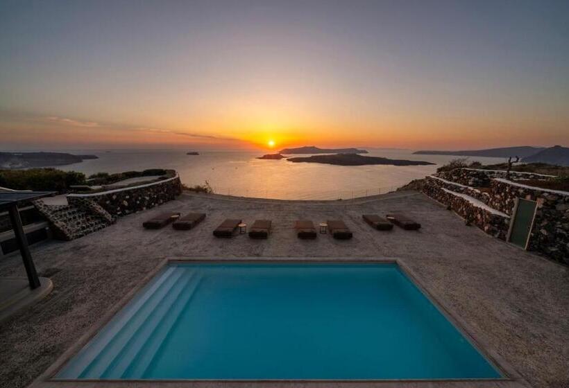 스탠다드 룸 수중안마기 바다 전망, Vedema, A Luxury Collection Resort, Santorini