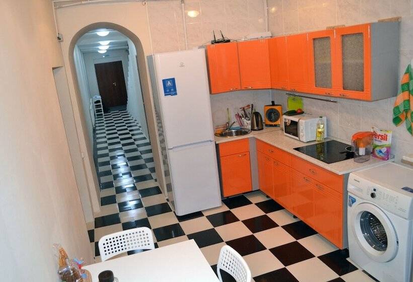家庭房间共用浴室, Hostel Vishnya