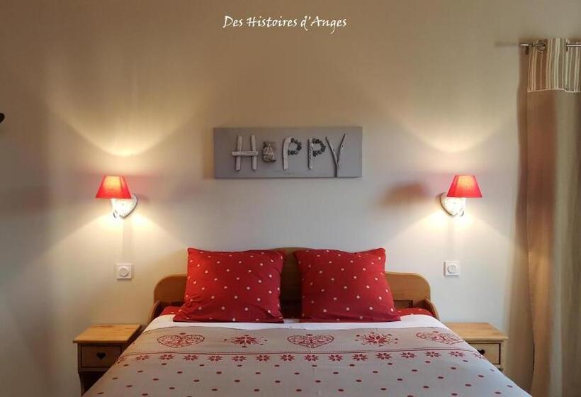 Номер Стандарт Трехместный, B&b Des Histoires D Anges   Côté Jardin   Accueil Vélo