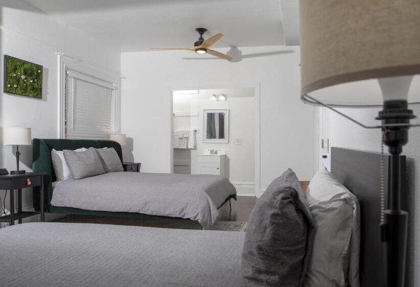اتاق استاندارد چهارنفره با سرویس بهداشتی مشترک, Hayes Valley Inn